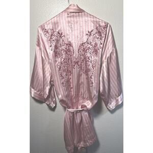 Victoria's Secret 2009 FASHION SHOW Wrap Robe Kimono Butterfly Angel Wings Small